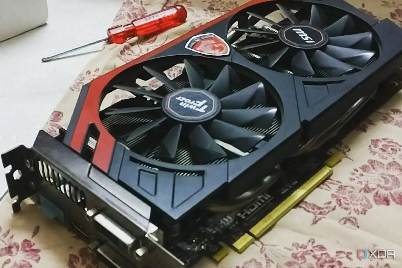 Card đồ họa Nvidia GeForce GTX 760 của MSI, một đại diện GPU cũ