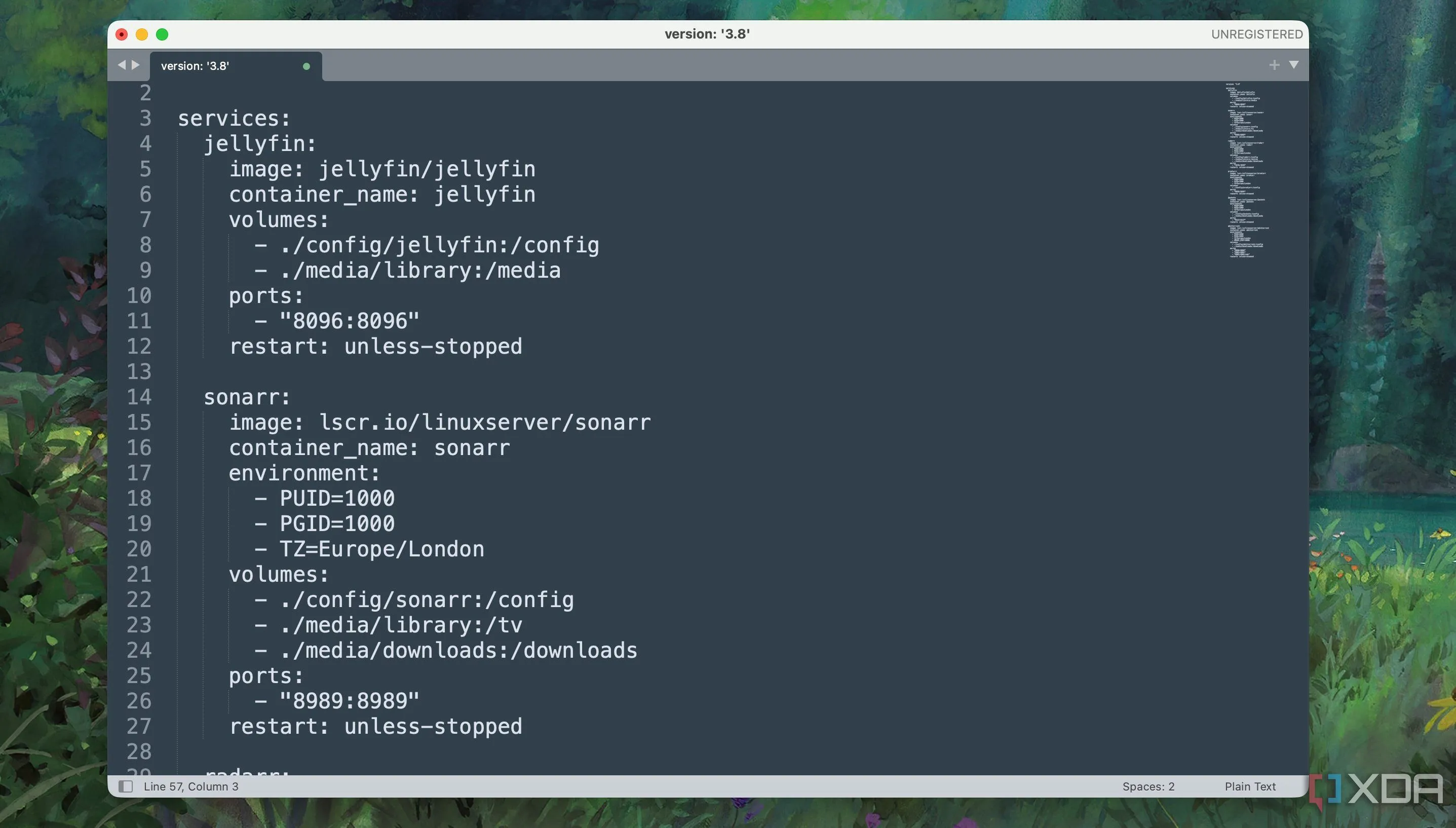 Cấu hình file YAML để triển khai nhiều Docker container với Docker Compose