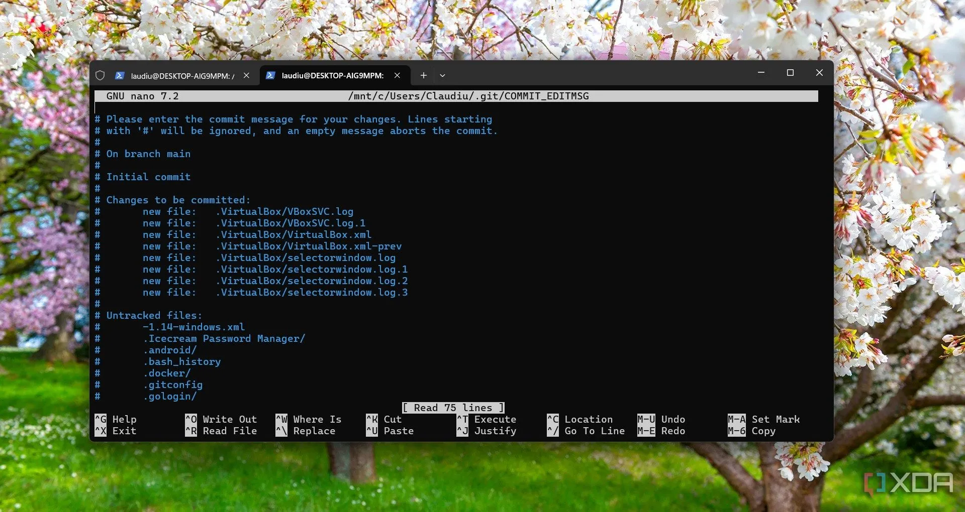 Chạy Git trên Windows 11 bằng WSL