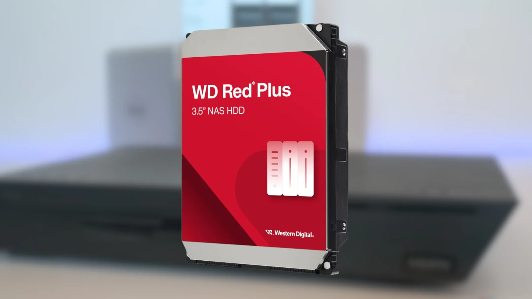 Chi tiết ổ cứng Western Digital WD Red Plus HDD 8TB dành cho NAS