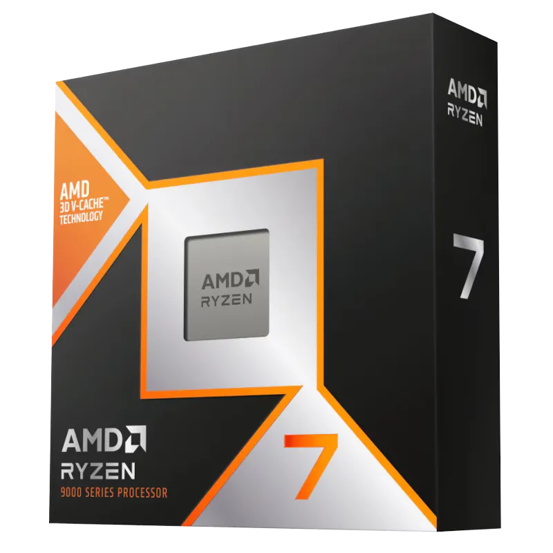 Chip xử lý AMD Ryzen 7 9800X3D, ông vua hiệu năng gaming hiện tại, lý tưởng cho trải nghiệm CS2 không giới hạn