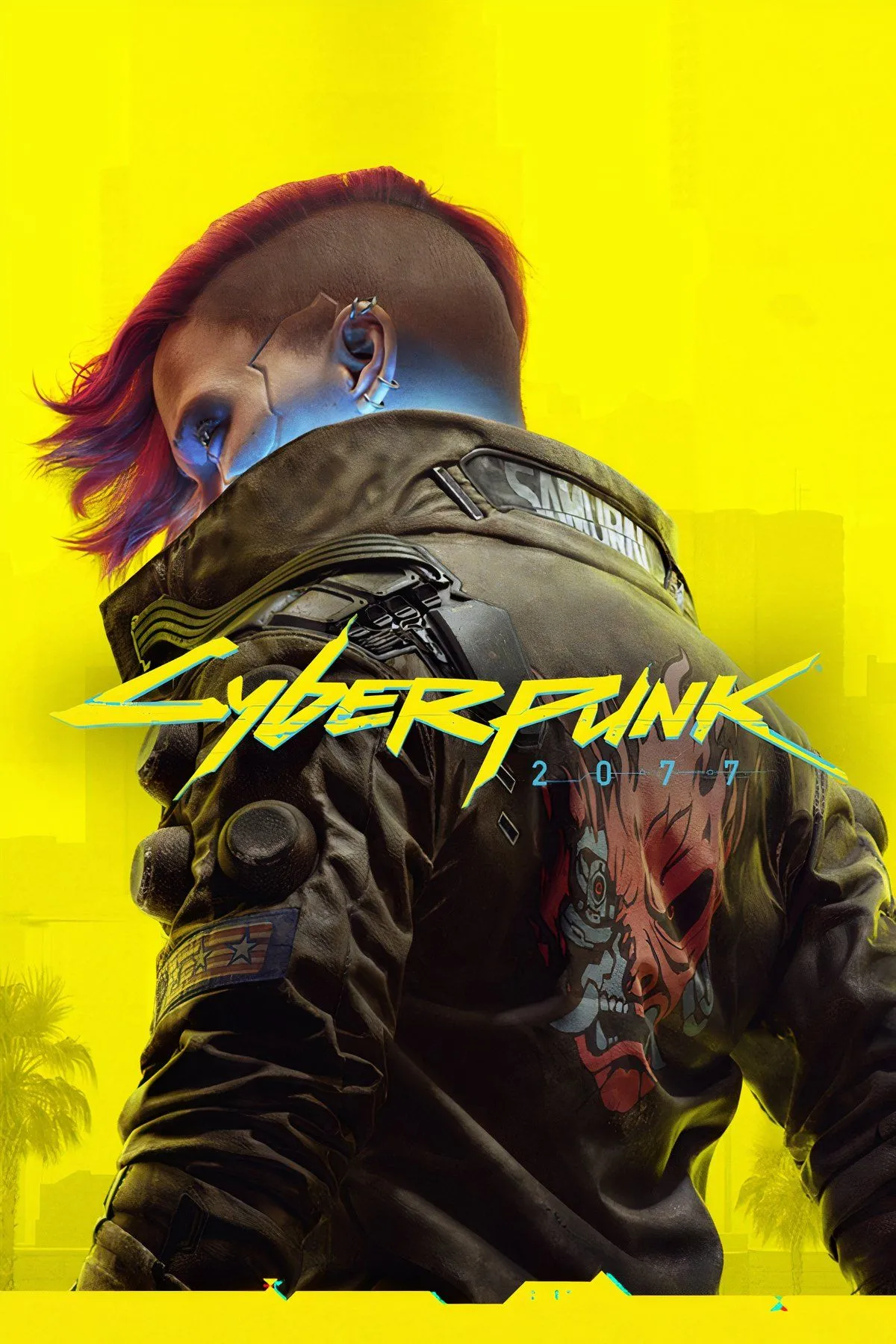 Collage các hình ảnh từ game Cyberpunk 2077, bao gồm nhân vật chính V và khung cảnh Night City rực rỡ.