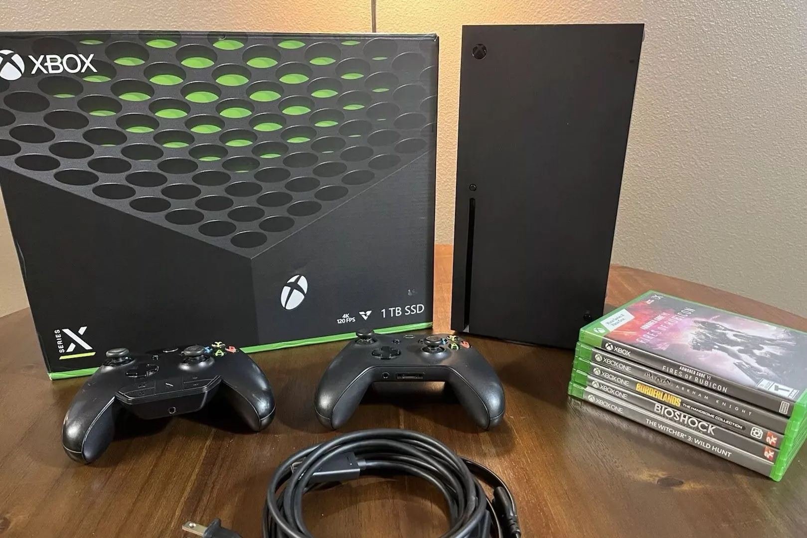 Console Xbox Series X và các tựa game đang chạy, minh họa tính năng Quick Resume hiệu quả trên Xbox Series X|S