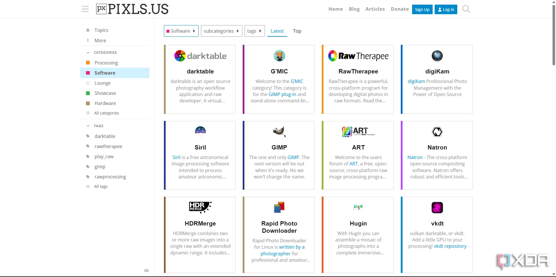 Diễn đàn PIXLS US