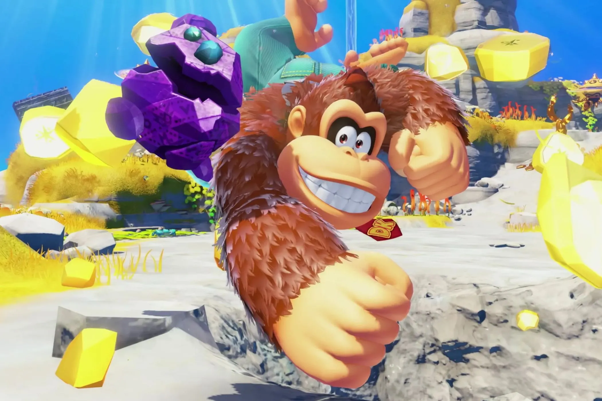 Donkey Kong Bananza: Cảnh chơi game sôi động trên Switch 2