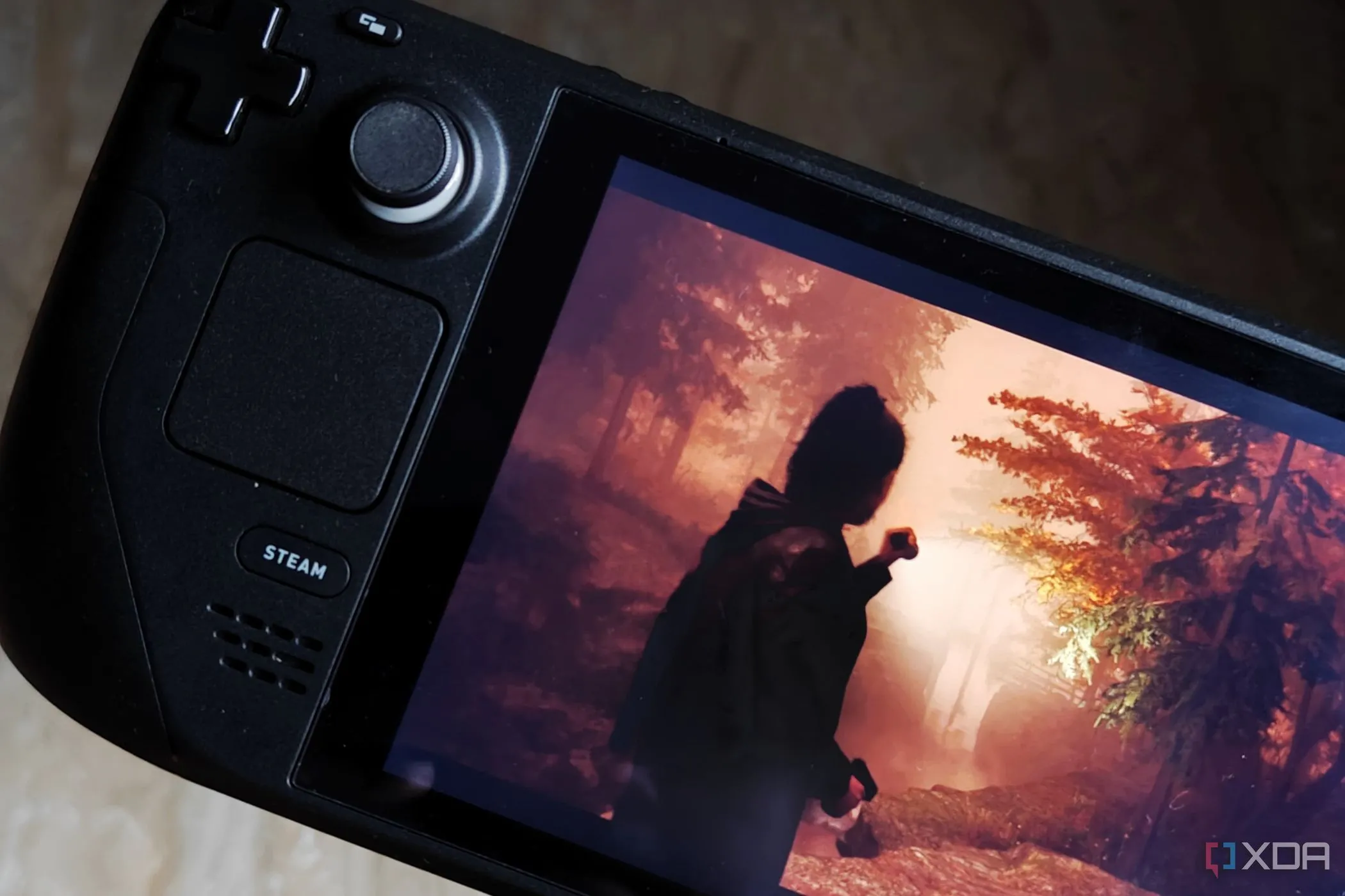 Game Alan Wake 2 đang chạy mượt mà trên Steam Deck, minh họa tiềm năng cải thiện hiệu năng với DXR 1.2.