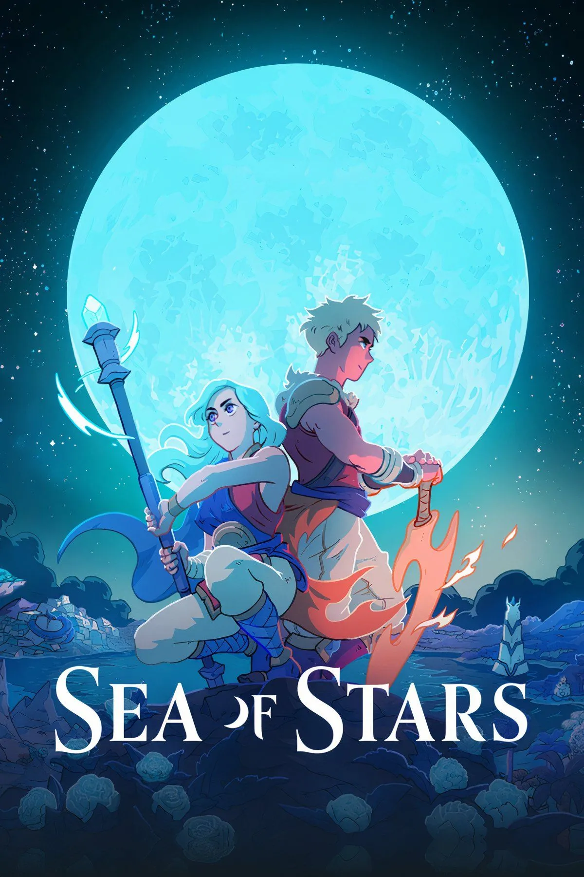 Game Sea of Stars với đồ họa pixel art 16-bit