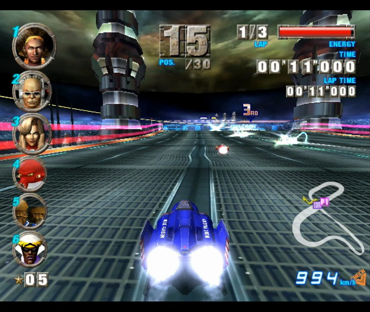Gameplay F-Zero GX trên Raspberry Pi, đua xe tốc độ cao với đồ họa ấn tượng