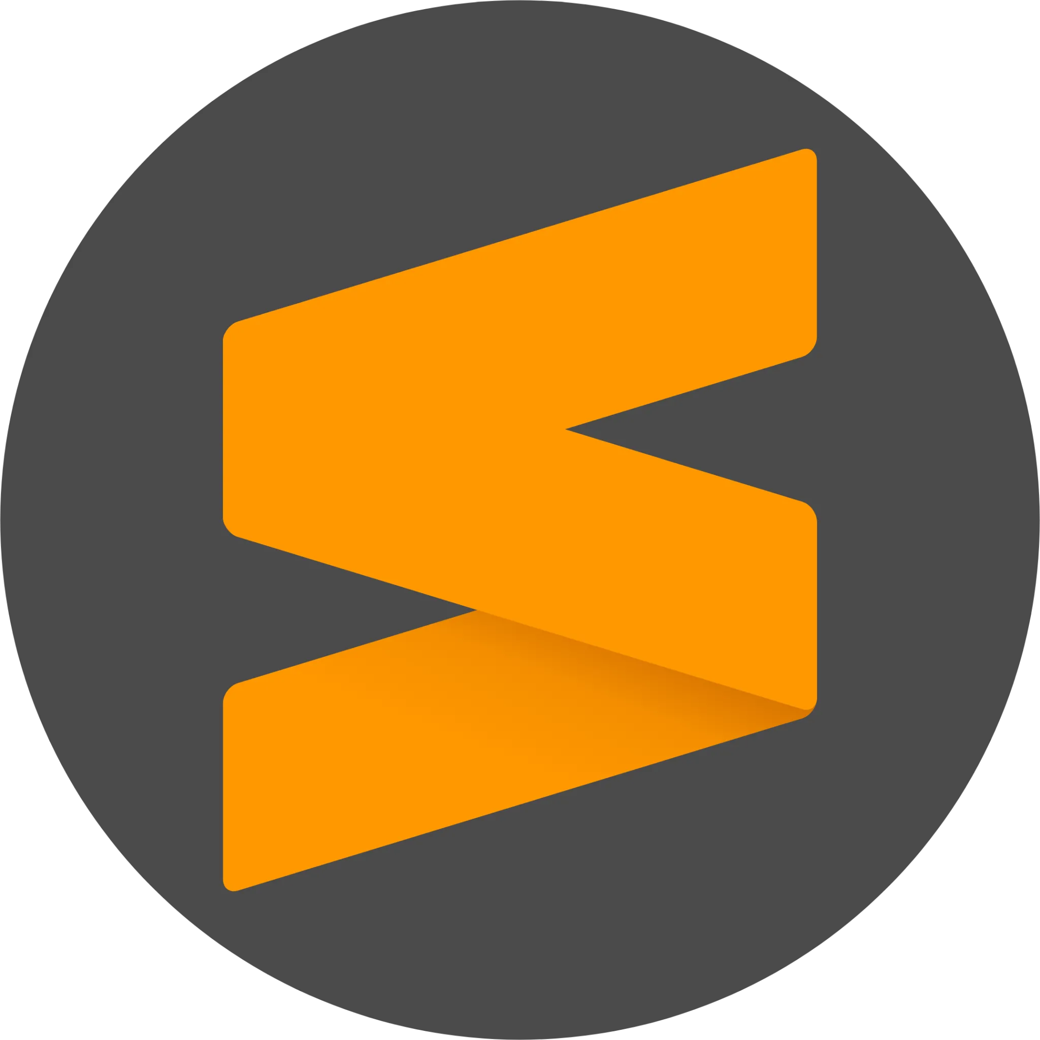 Giao diện chính của phần mềm Sublime Text, một công cụ soạn thảo văn bản hiệu quả.