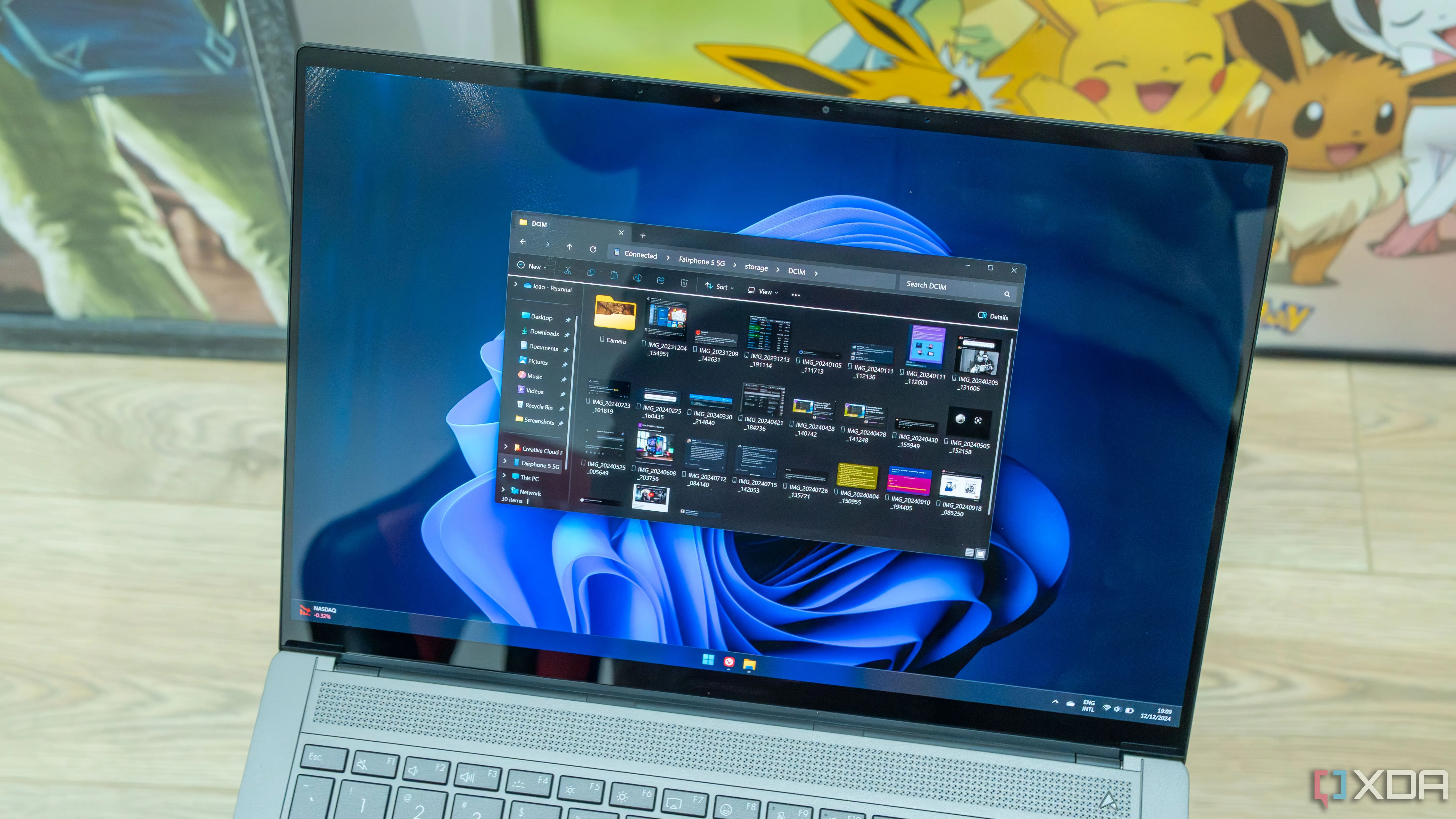 Giao diện File Explorer trên Windows 11 tích hợp tính năng tìm kiếm của Listary