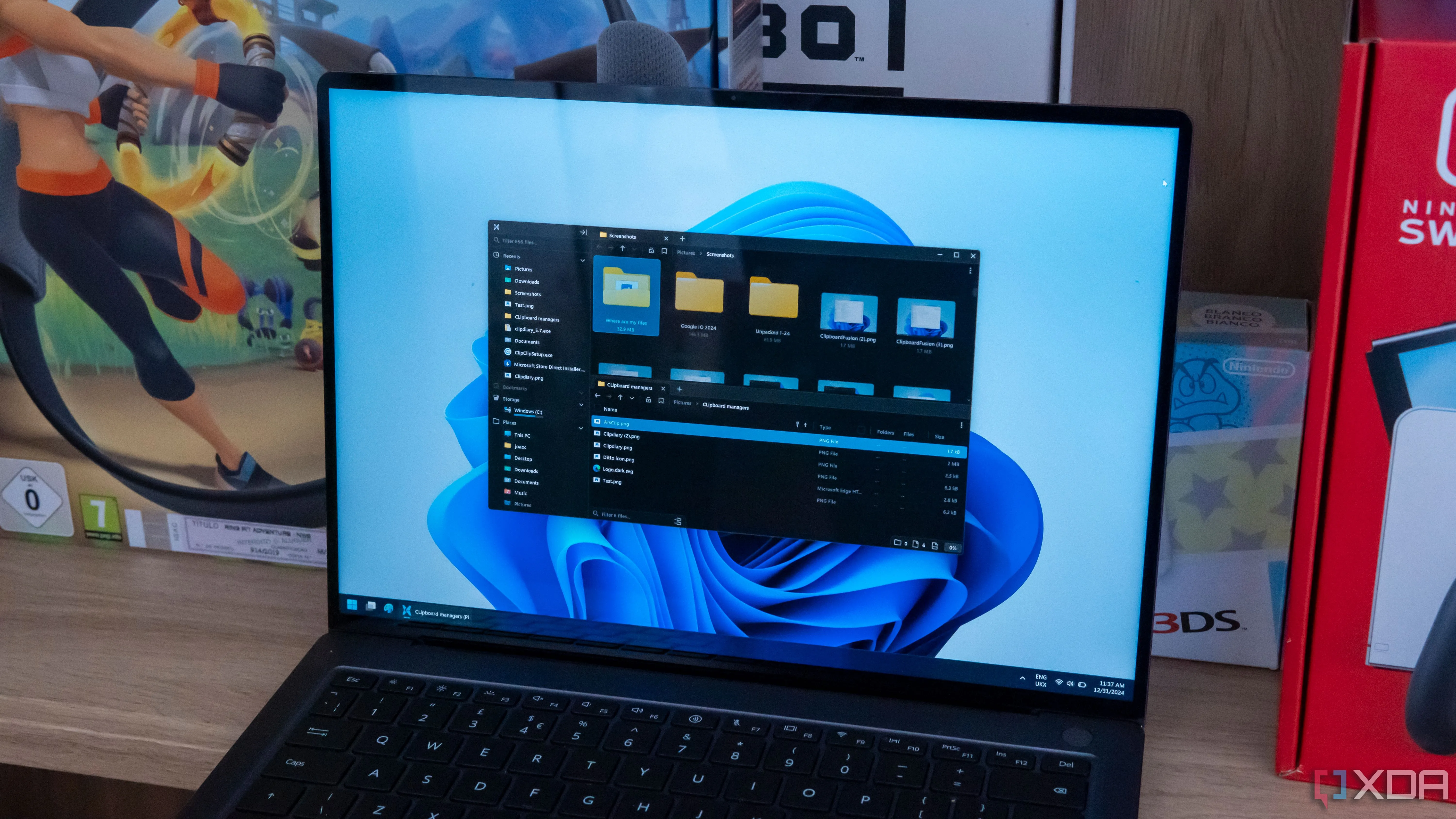 Giao diện một công cụ quản lý file trên Windows 11 có thể thay thế hoặc bổ sung cho File Explorer