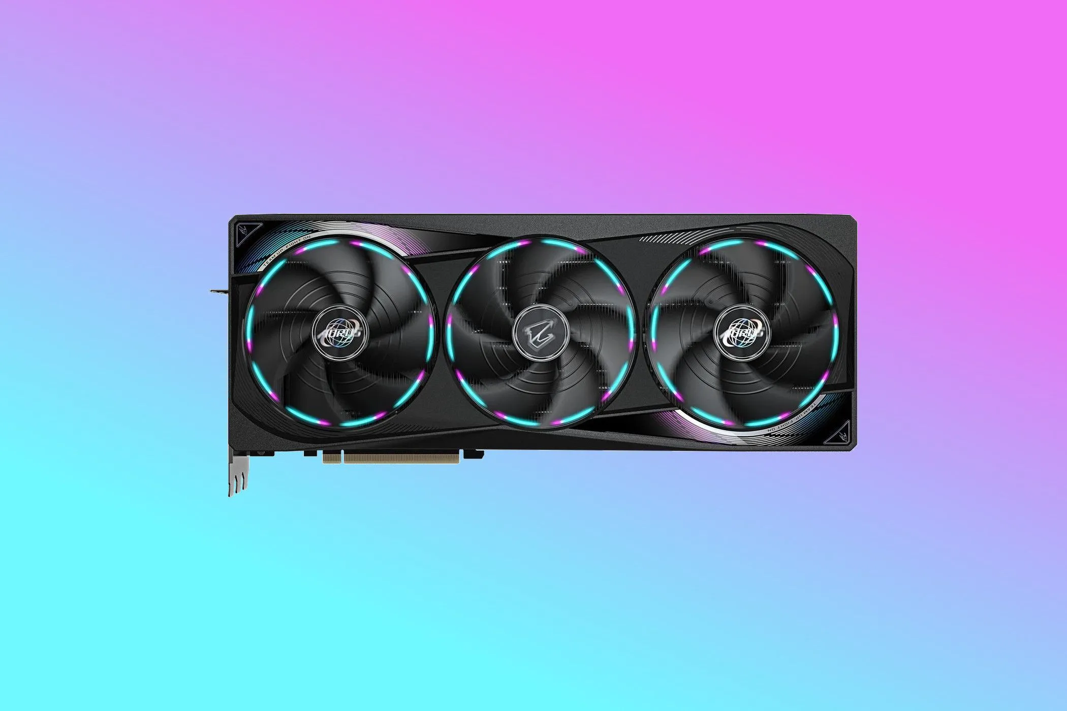 Gigabyte Aorus GeForce RTX 5070 Ti Master với hệ thống tản nhiệt WINDFORCE