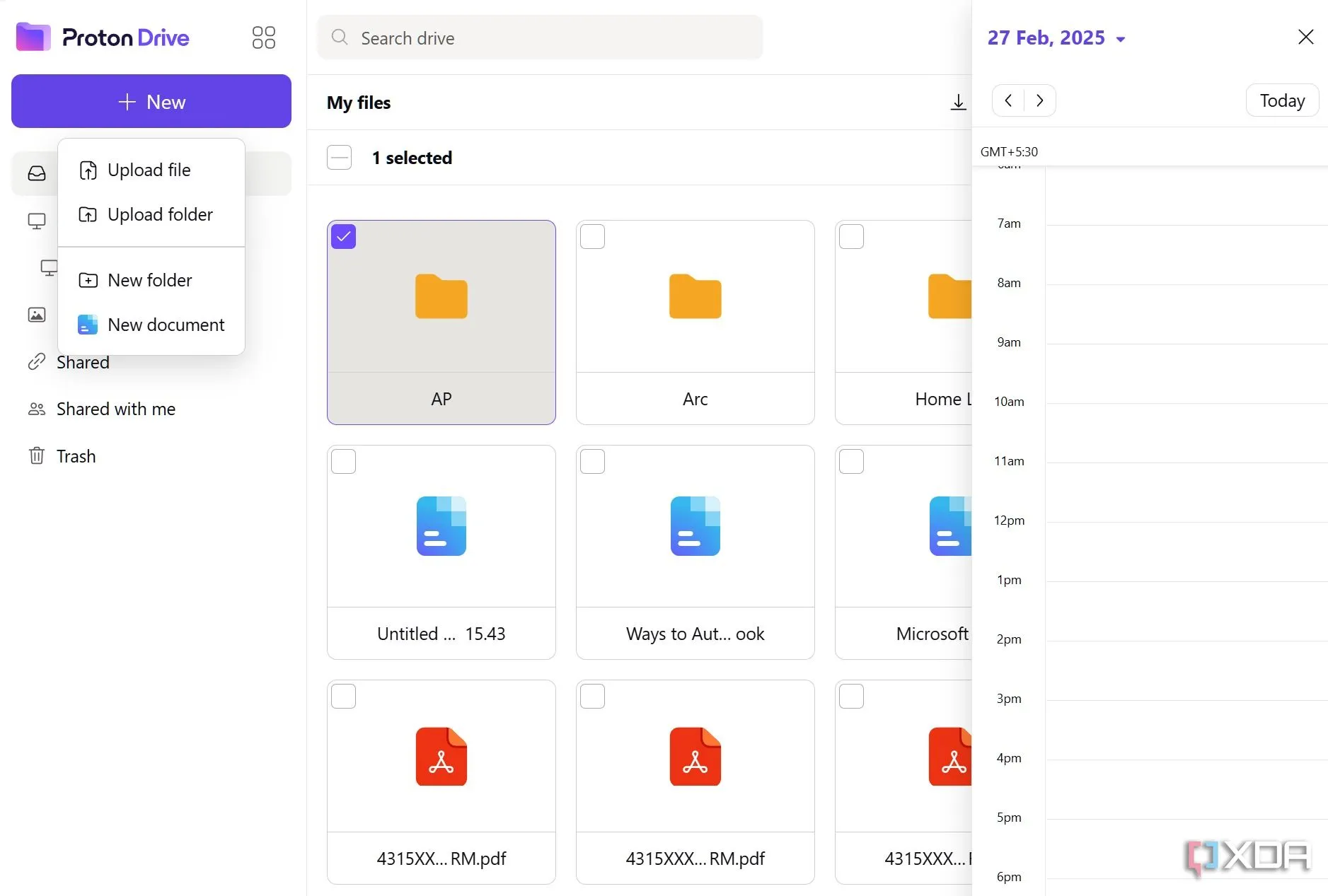 Hệ sinh thái Proton Drive với các ứng dụng bảo mật như Mail, Calendar, VPN và Pass