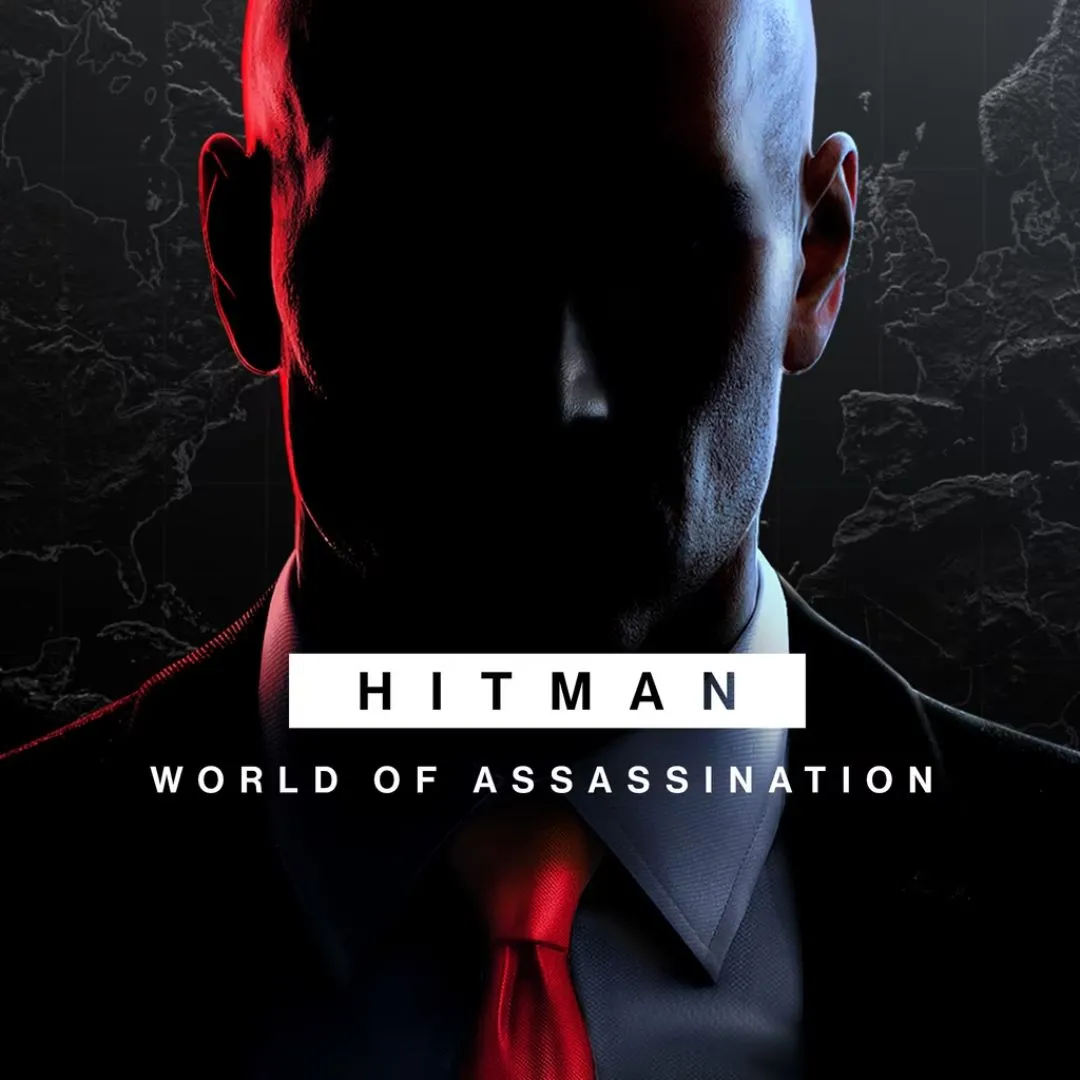 Hình ảnh bìa game Hitman: World of Assassination, tượng trưng cho lối chơi gián điệp đa dạng