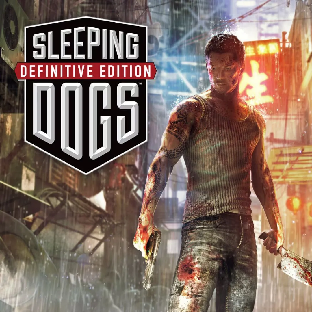 Hình ảnh bìa game Sleeping Dogs: Definitive Edition với nhân vật chính Wei Shen