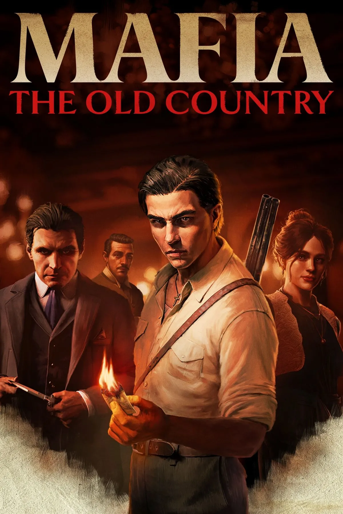 Hình ảnh bìa Mafia The Old Country với bối cảnh Sicily đầu thế kỷ 20