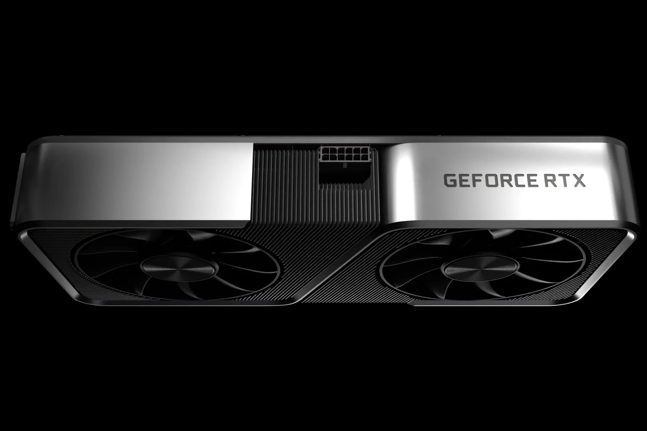 Hình ảnh cận cảnh card Nvidia GeForce RTX 3070 Founder's Edition, một trong những GPU Ampere tốt nhưng khó tiếp cận