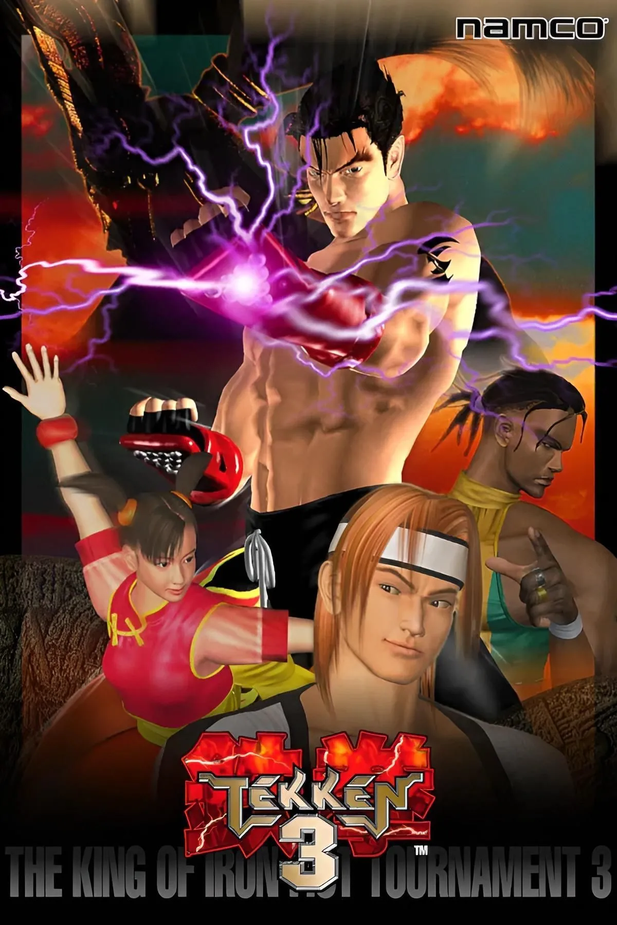 Hình ảnh của game Tekken 3, một huyền thoại của thể loại đối kháng trên PlayStation.
