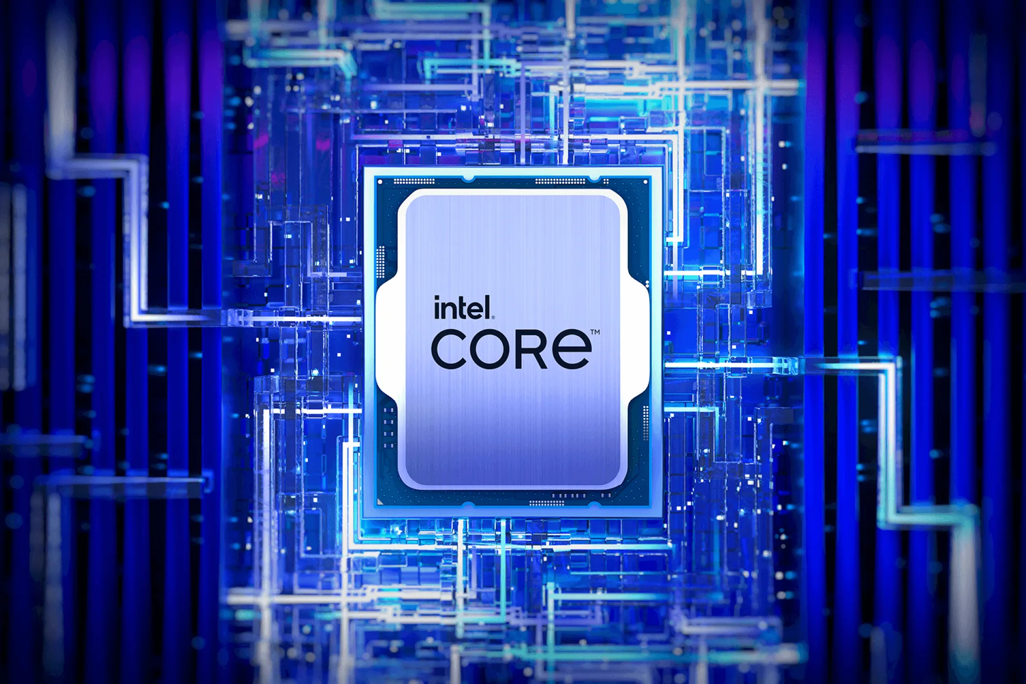 Hình ảnh minh họa bộ vi xử lý Intel Core, cạnh tranh với các sản phẩm AMD trên thị trường công nghệ
