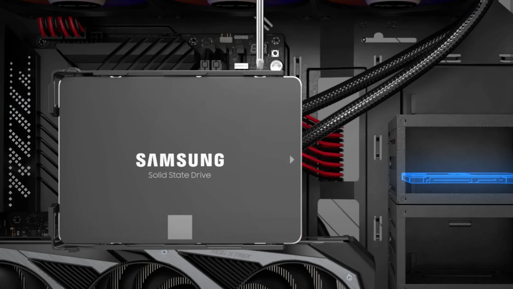 Hình ảnh minh họa ổ cứng SSD Samsung 870 EVO SATA 2.5 inch, giải pháp lưu trữ đáng tin cậy
