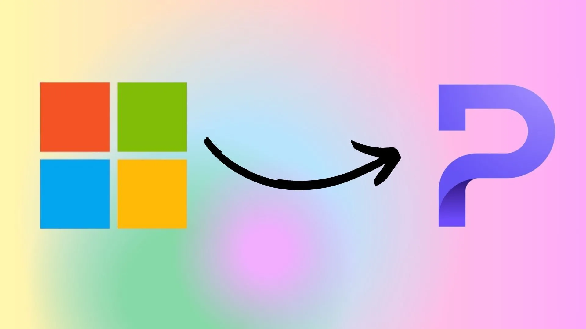 Hình ảnh minh họa quá trình chuyển đổi hệ sinh thái từ Microsoft sang Proton, nhấn mạnh lợi ích về quyền riêng tư và bảo mật