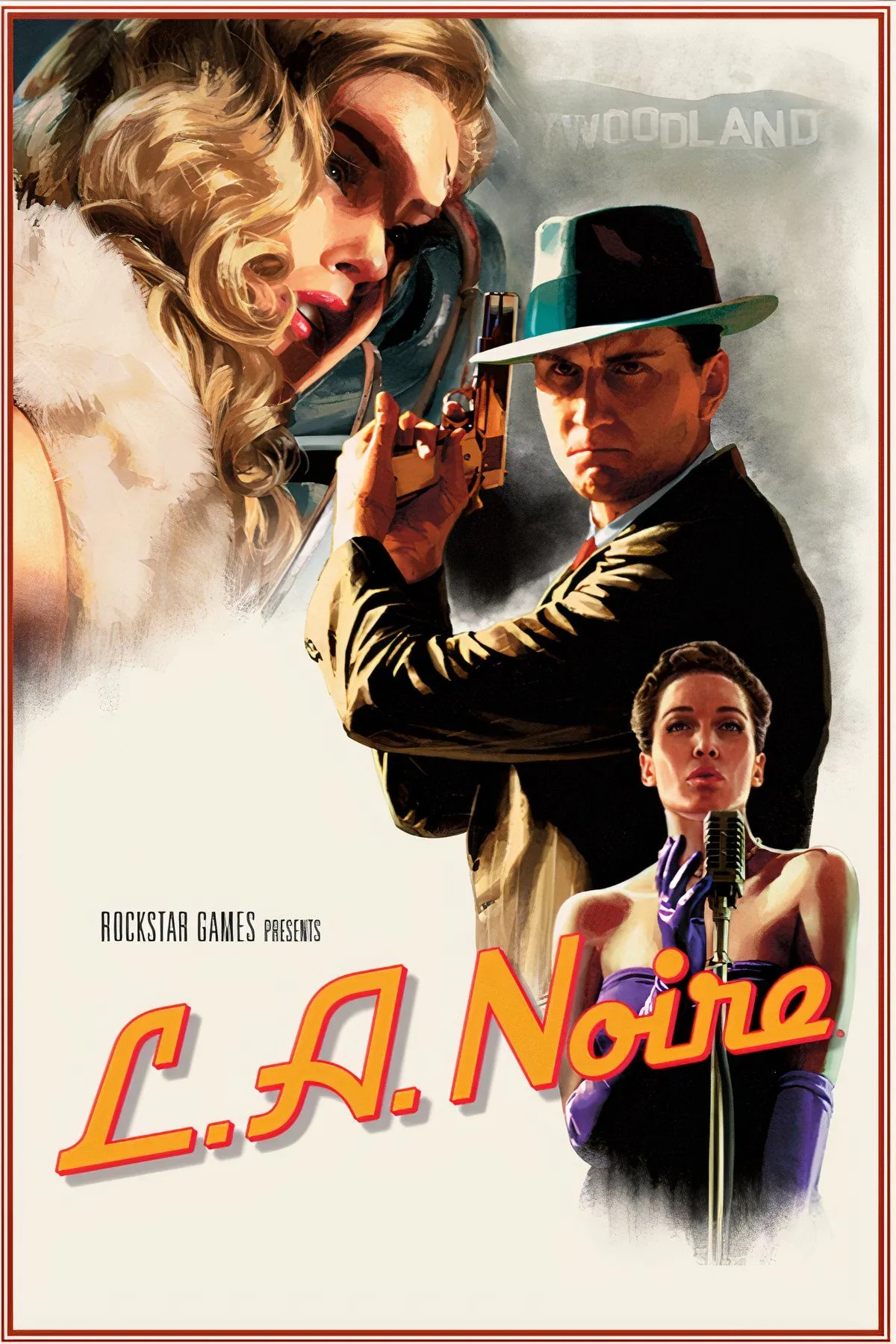 Hình ảnh mô tả công nghệ hoạt hình khuôn mặt tiên tiến và không khí u ám của L.A. Noire (2011), một game trinh thám độc đáo.