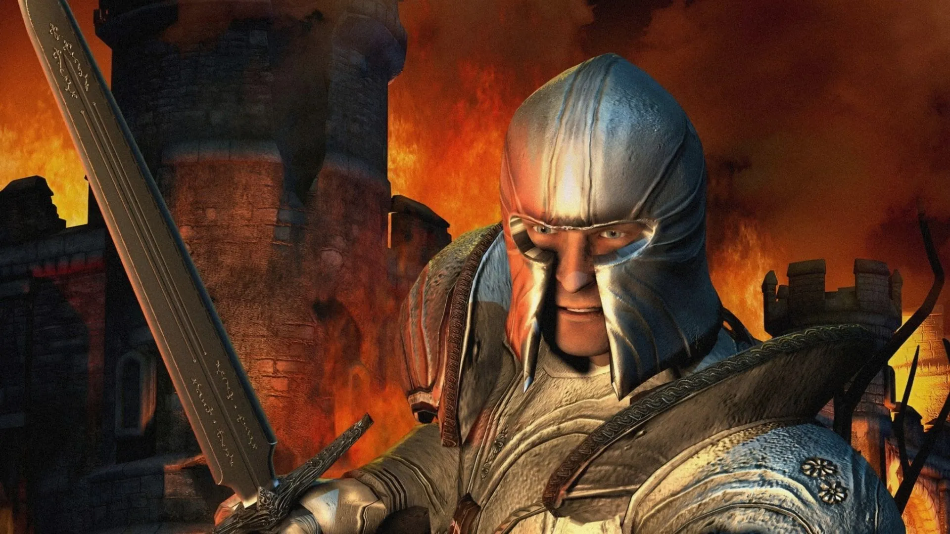 Hình ảnh nghệ thuật của The Elder Scrolls IV Oblivion, tựa game nhập vai kinh điển sắp có bản remake.