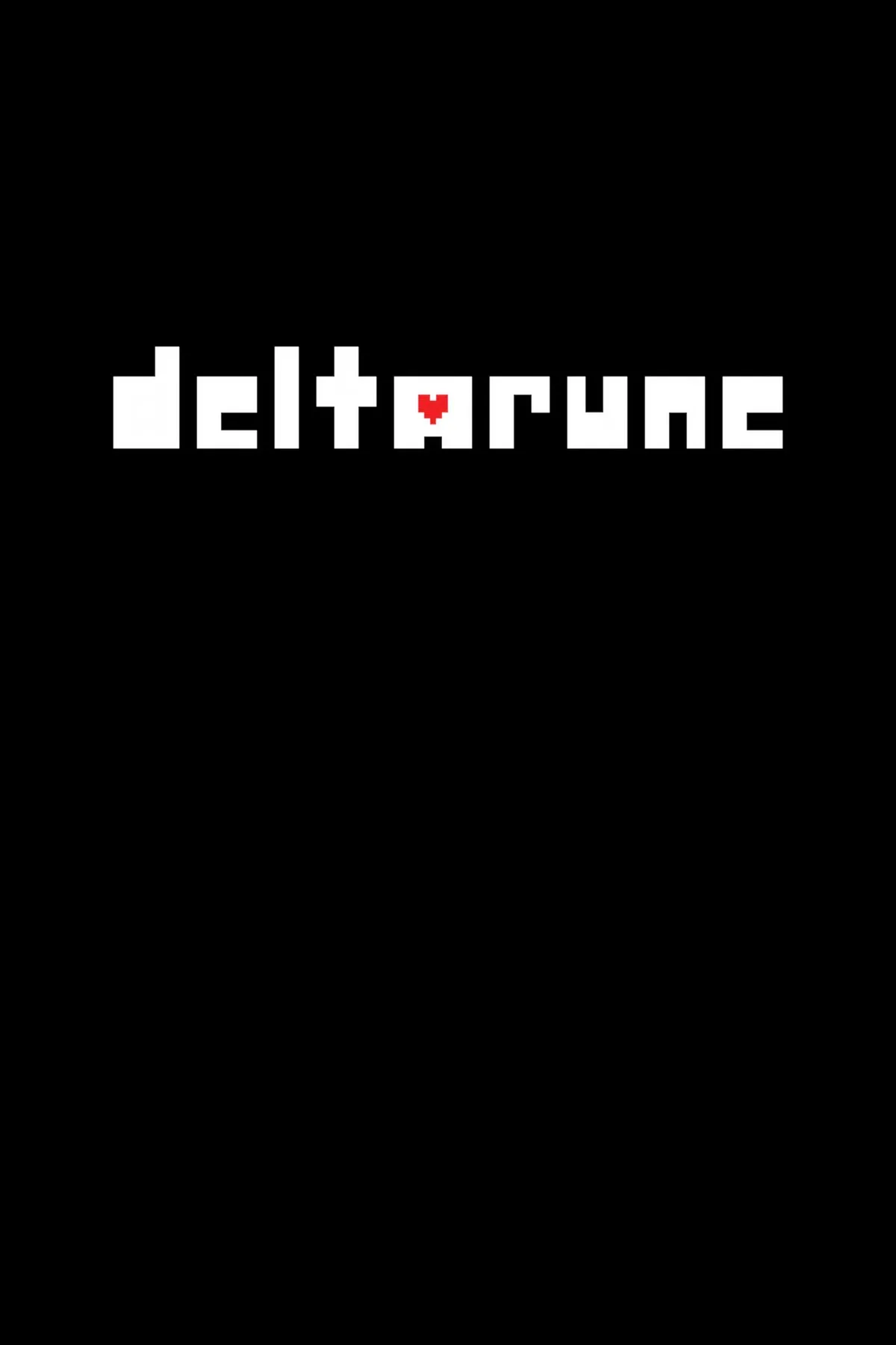 Hình ảnh nhân vật chính của game indie Deltarune