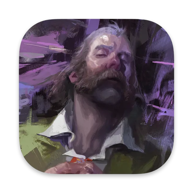 Hình ảnh quảng bá game Disco Elysium với phong cách nghệ thuật độc đáo