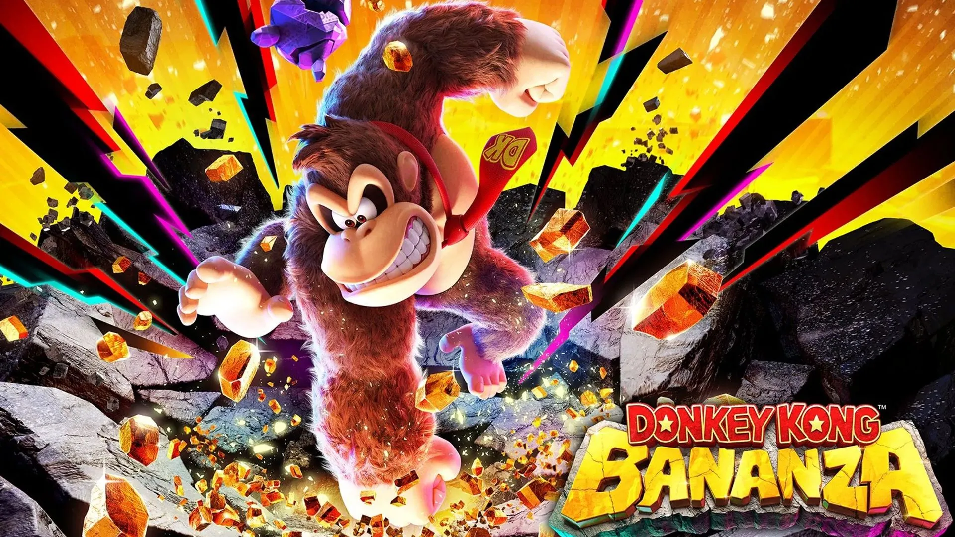 Hình ảnh quảng bá game Donkey Kong Bananza dành cho Nintendo Switch 2