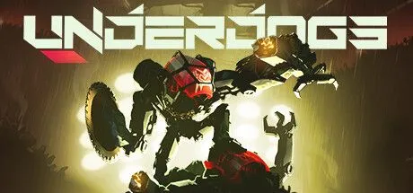 Hình ảnh tiêu đề game Underdogs, nơi người chơi điều khiển robot mecha chiến đấu trong VR