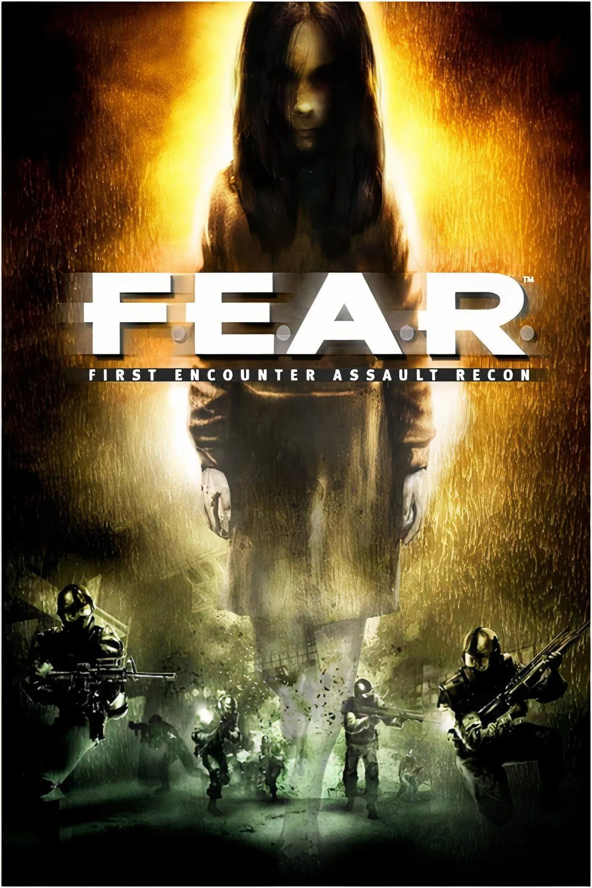 Hình ảnh tổng hợp các cảnh kinh dị và hành động trong game F.E.A.R.