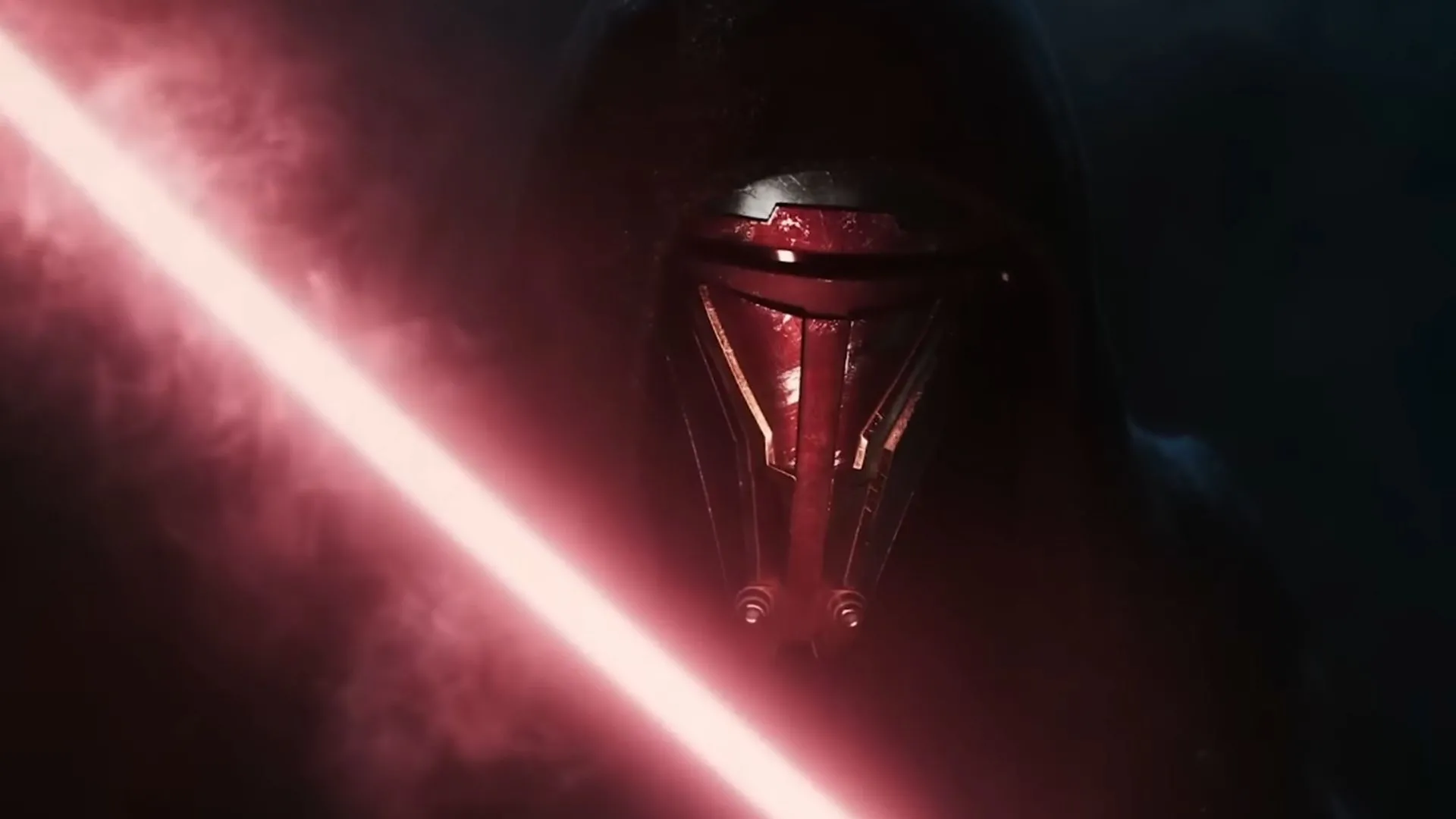 Hình ảnh từ trailer teaser của Star Wars Knights of the Old Republic Remake, tập trung vào nhân vật biểu tượng Revan