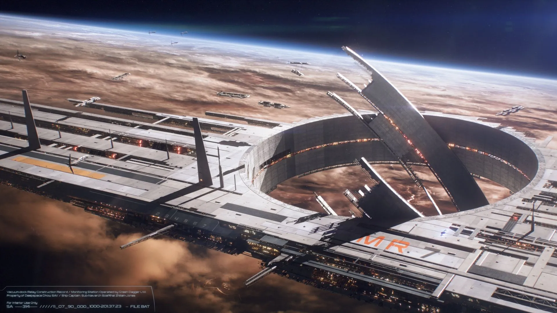 Hình ảnh ý tưởng Mass Effect tiếp theo hé lộ một Mass Relay có thể đang được tái xây dựng