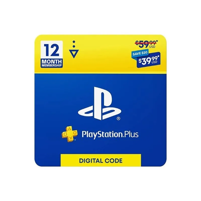 Hộp gói đăng ký PlayStation Plus với nhiều trò chơi miễn phí và ưu đãi