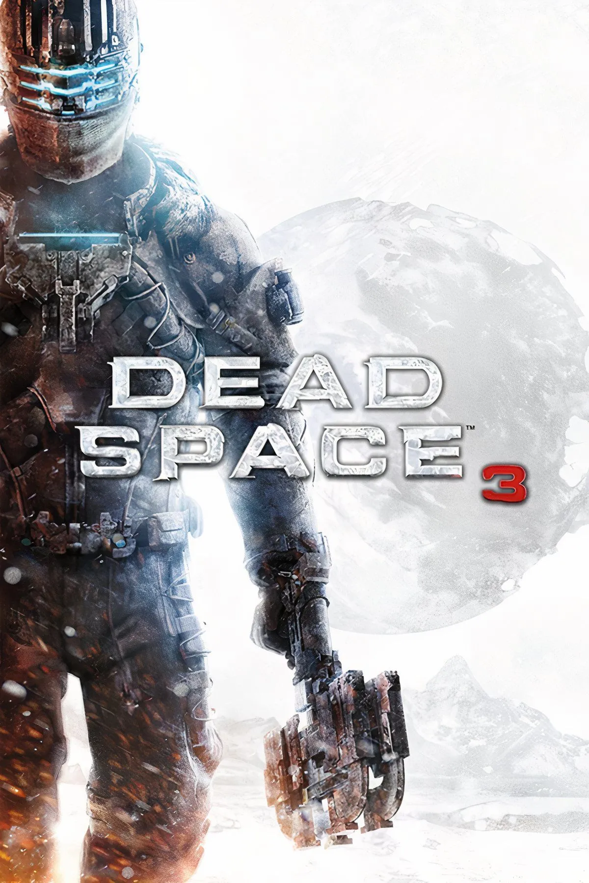 Isaac Clarke đối mặt với Necromorph trong Dead Space 3, thể hiện sự thay đổi định hướng sang hành động.