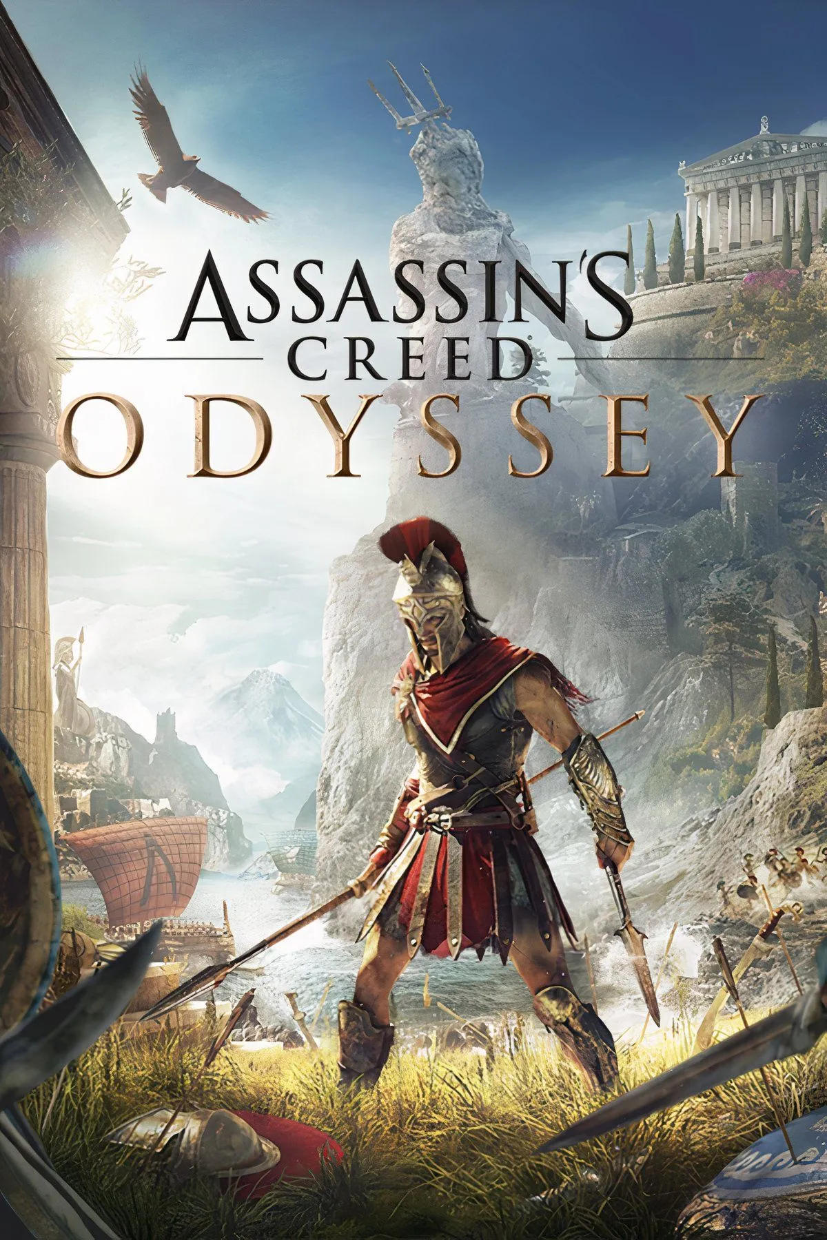Kassandra khám phá thế giới mở rộng lớn của Hy Lạp cổ đại trong game Assassin's Creed Odyssey