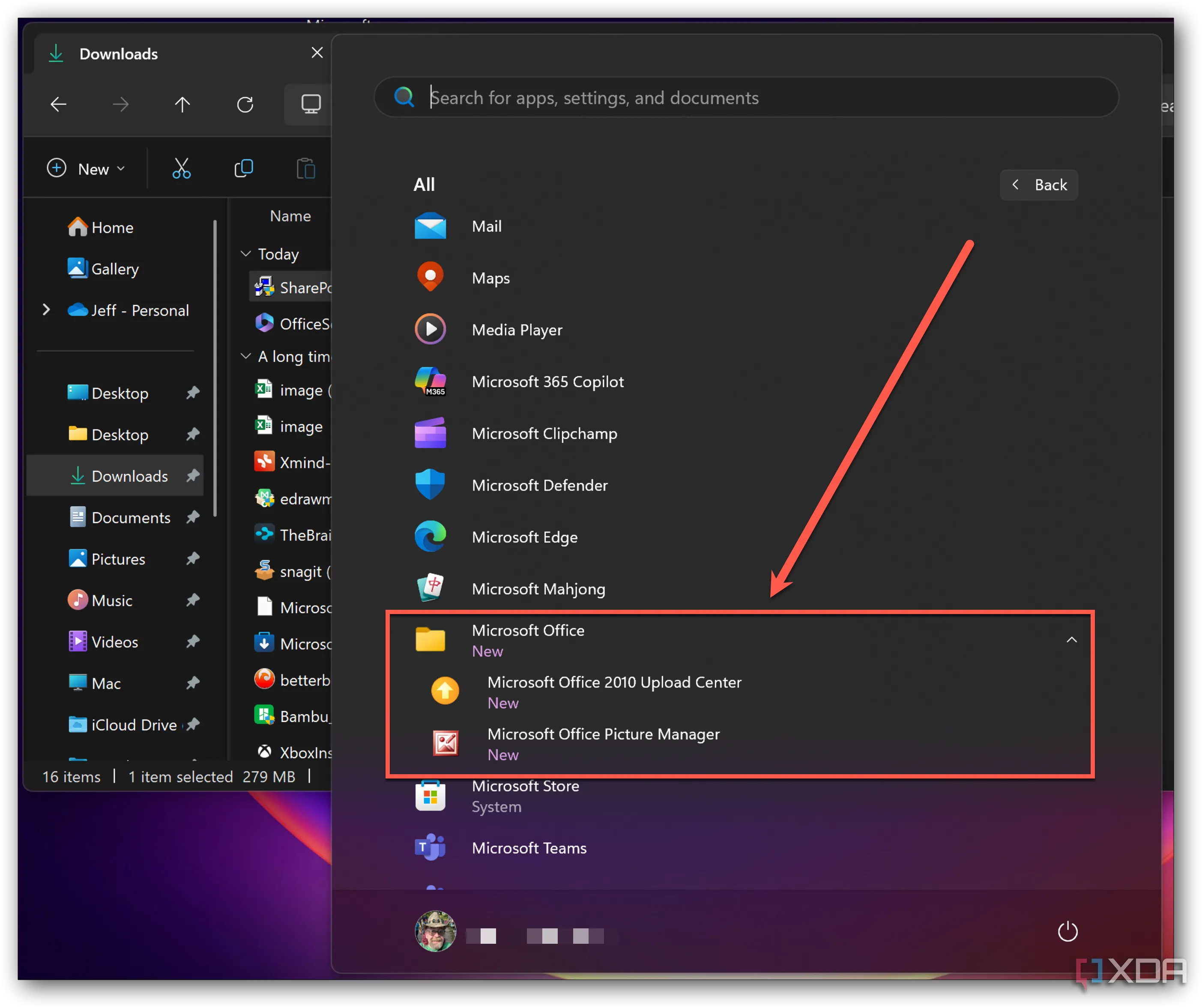 Kết quả tìm kiếm &quot;Picture Manager&quot; trong Start Menu của Windows 11, minh họa cách tìm và khởi chạy ứng dụng sau khi cài đặt thành công.