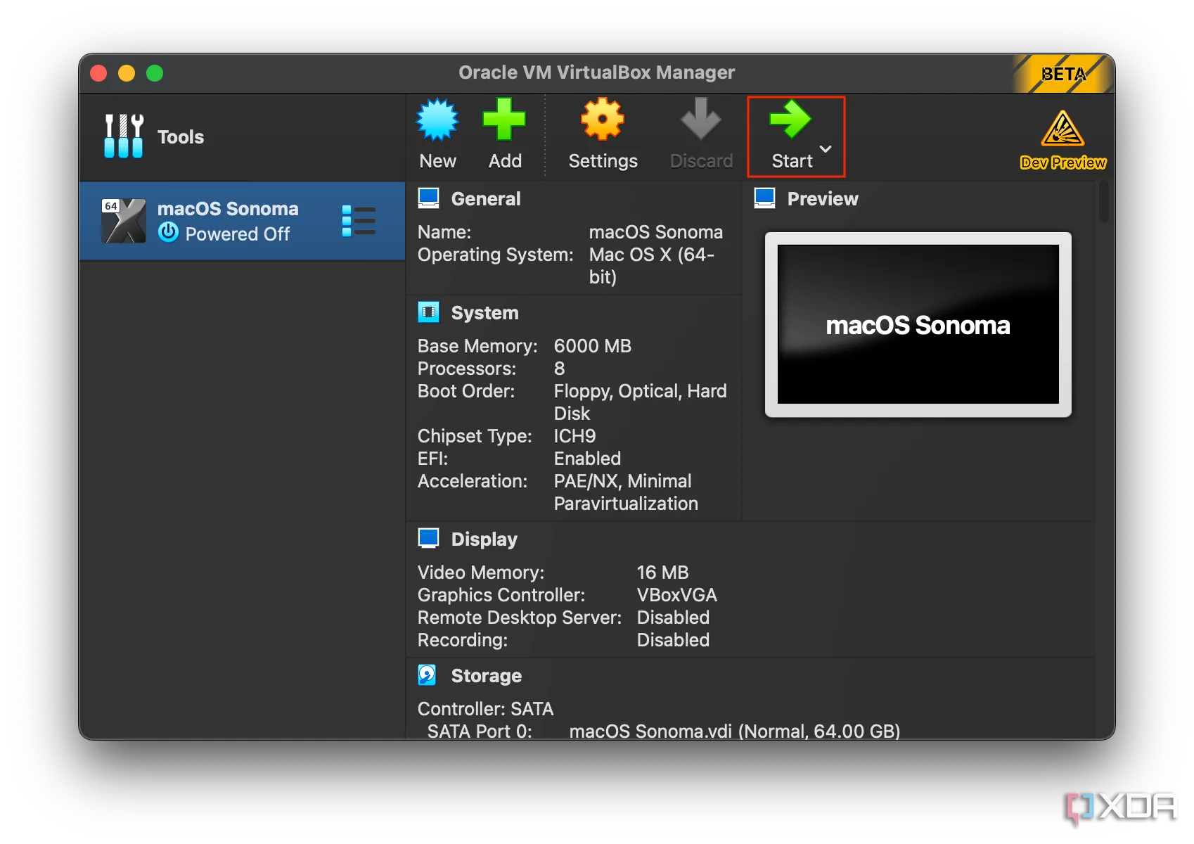 Khởi động máy ảo macOS trên VirtualBox với RAM nhanh giúp tăng tốc độ phản hồi hệ điều hành khách