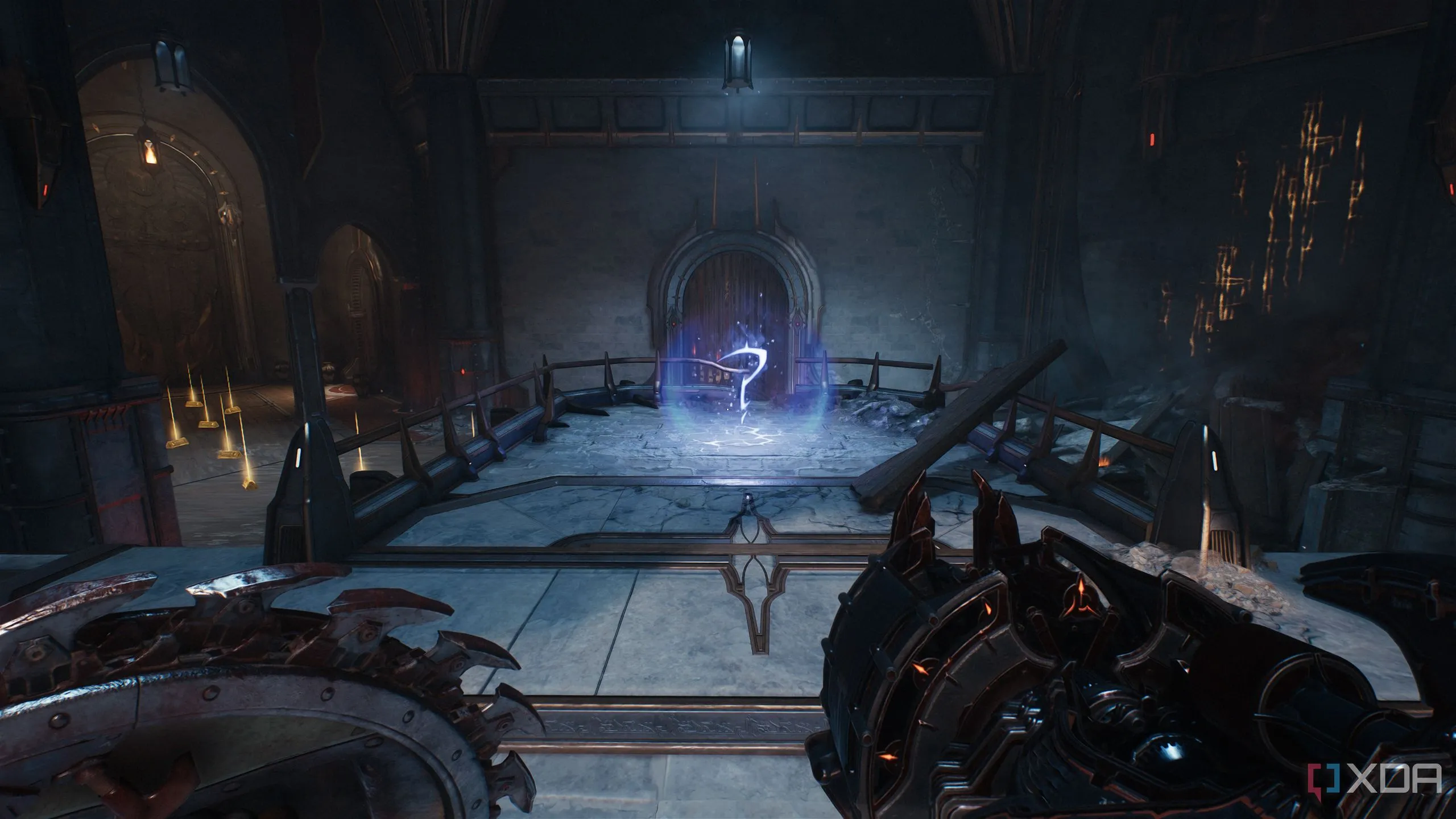 Khu vực bí mật với đồ chơi Hell Knight và nhiều vàng ẩn giấu