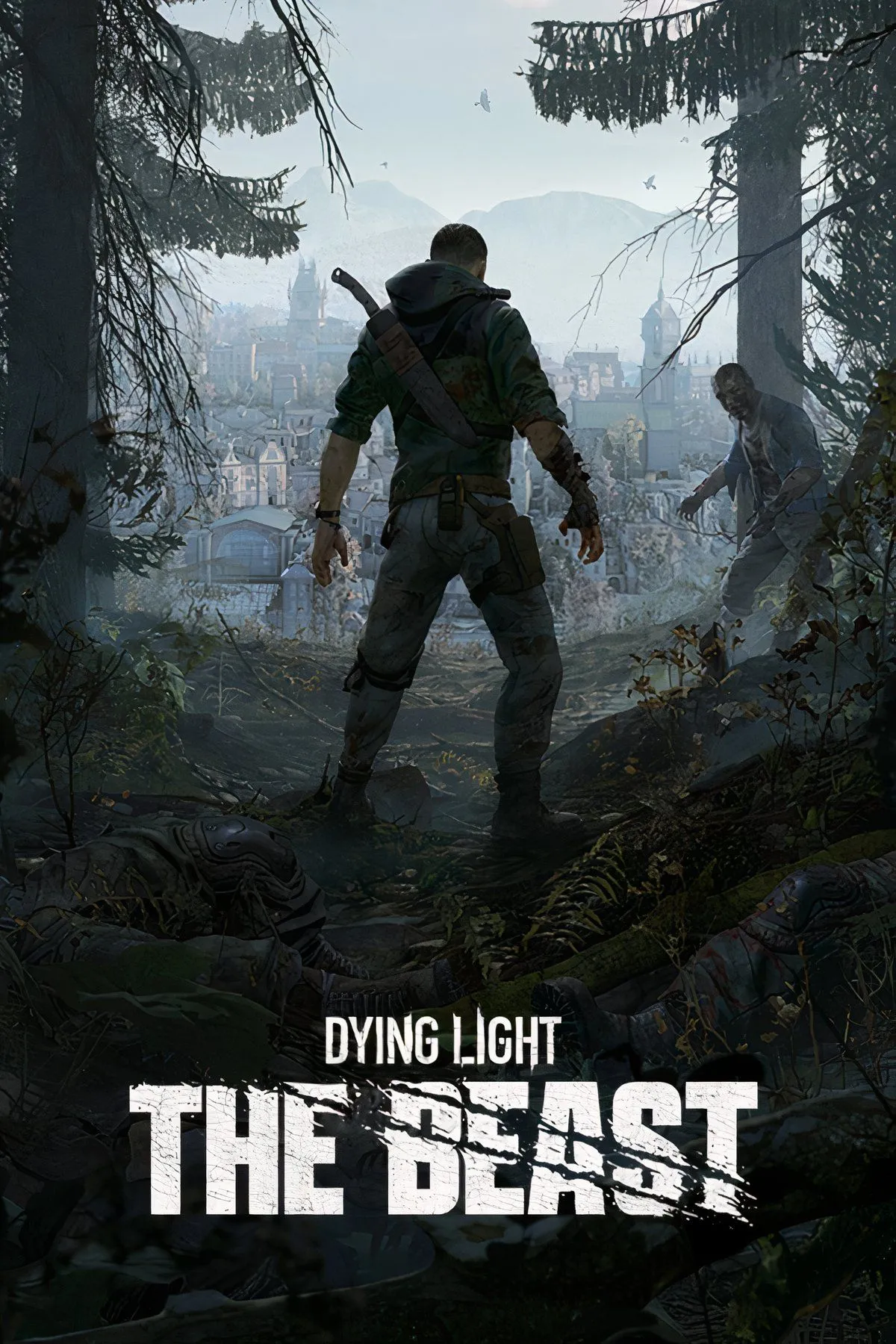 Kyle Crane sử dụng sức mạnh mới trong Dying Light: The Beast, kết hợp parkour và chiến đấu zombie.