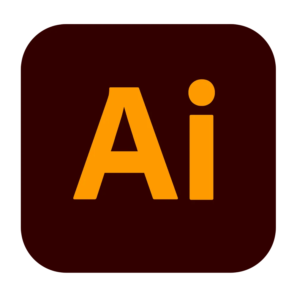 Logo Adobe Illustrator, biểu tượng phần mềm thiết kế đồ họa 2D có tính năng 3D