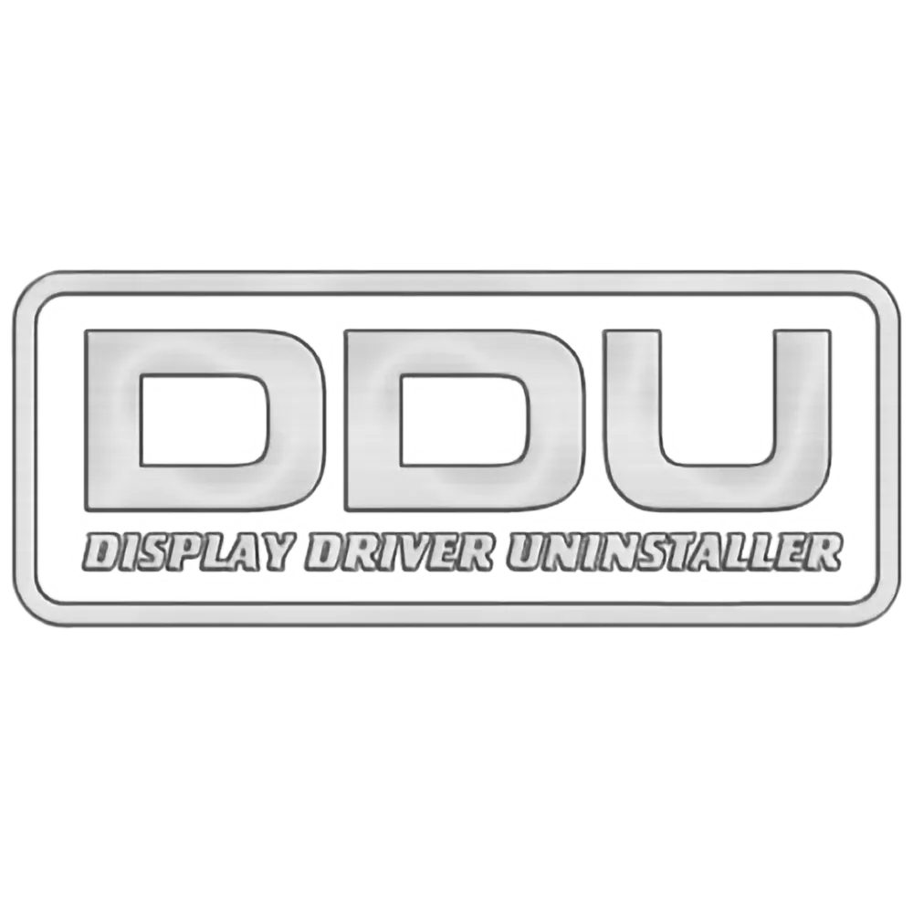 Logo của Display Driver Uninstaller (DDU), phần mềm chuyên dụng gỡ driver card đồ họa.