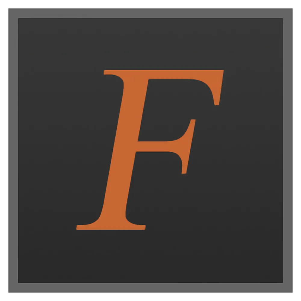 Logo của NexusFont, phần mềm quản lý và sắp xếp font chữ chuyên nghiệp.