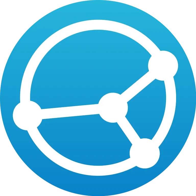 Logo của Syncthing, một biểu tượng đồng bộ file mã nguồn mở
