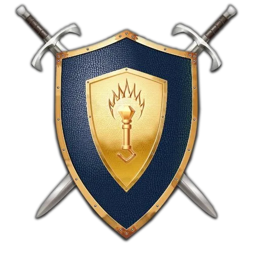 Logo game chiến thuật theo lượt Battle for Wesnoth.