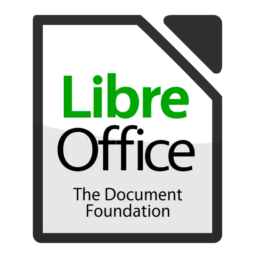 Logo LibreOffice, đại diện cho bộ phần mềm văn phòng mã nguồn mở