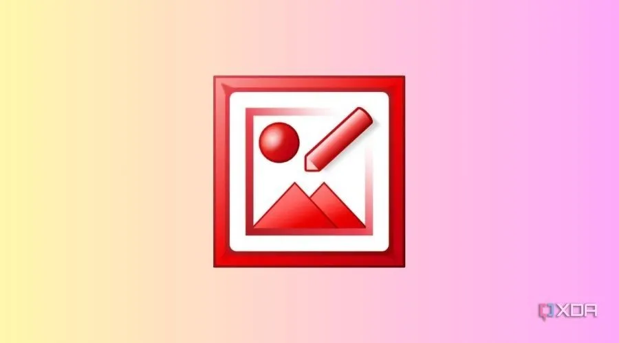 Logo Microsoft Office Picture Manager trên nền gradient màu sắc, biểu thị một trình quản lý ảnh tích hợp trong bộ Office.
