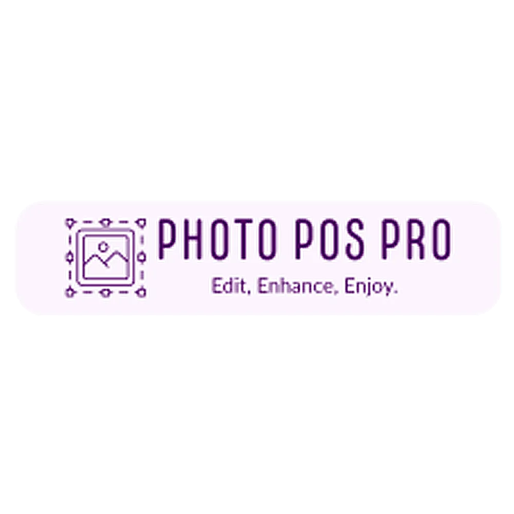Logo Photo Pos Pro với thiết kế hiện đại và màu sắc bắt mắt