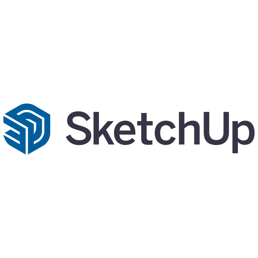 Logo SketchUp, biểu tượng phần mềm thiết kế 3D chuyên về kiến trúc và kỹ thuật